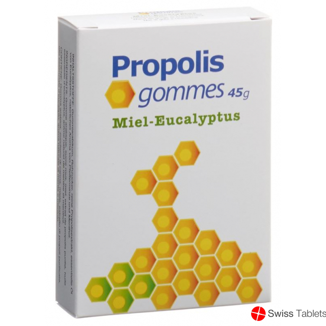 Propolis gommes Honey Eucalyptus 45 g