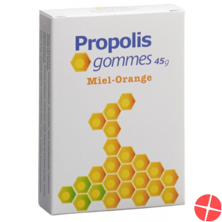 Propolis gommes Honey Orange 45 g