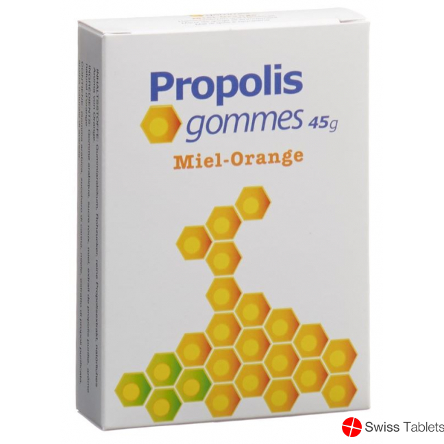 Propolis gommes Honey Orange 45 g