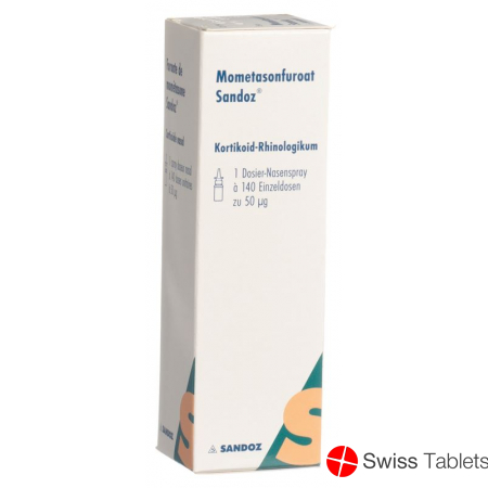 Mometasone furoate nasal spray 50 mcg Sandoz Dosierspr 140 Dos