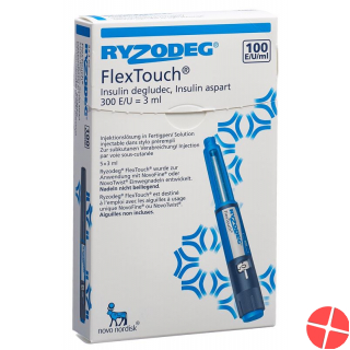 Ryzodeg Flex Touch Inj Lös 5 Fertpen 3 ml