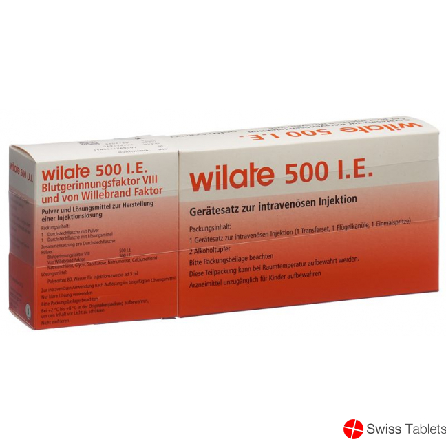 Wilate Trockensubstanz 500 Ie C Solv Durchstechflasche buy online