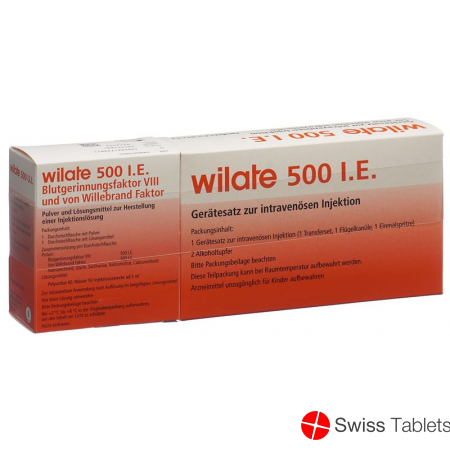 Wilate Trockensubstanz 1000 Ie C Solv Durchstechflasche buy online