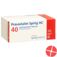 Pravastatin Spirig HC tablets 40 mg 100 pcs