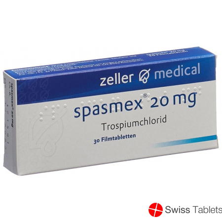 Spasmex Filmtabletten 20mg 30 Stück buy online