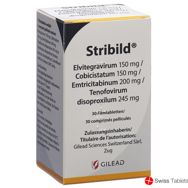Stribild Filmtabl 150/150/200/245 mg Fl 30 pcs