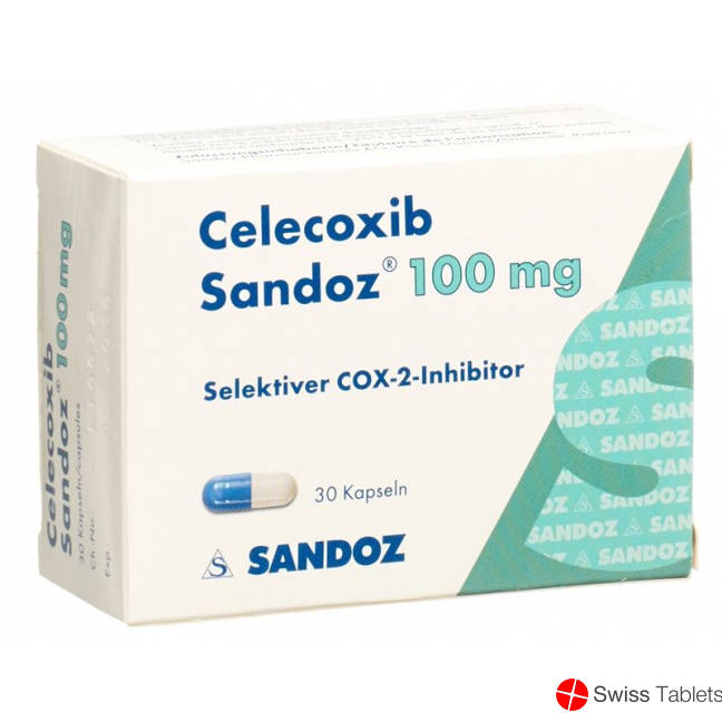 Celecoxib Sandoz Kaps 100 mg 30 pcs Celecoxib Sandoz Kaps 100 mg 30 pcs