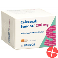 Celecoxib Sandoz Kaps 200 mg 100 pcs