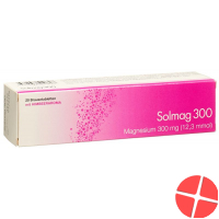 Solmag 300 Brausetabl raspberry flavor Ds 20 pcs