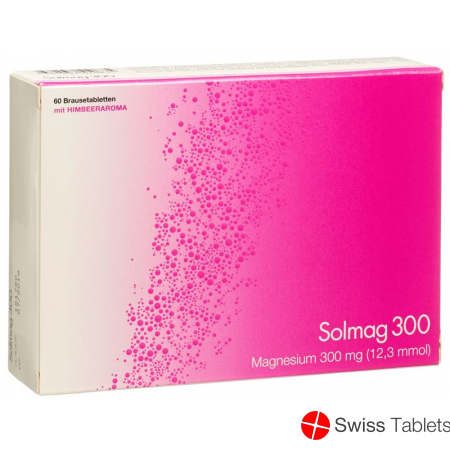 Solmag 300 Brausetabl raspberry flavor Ds 60 pcs