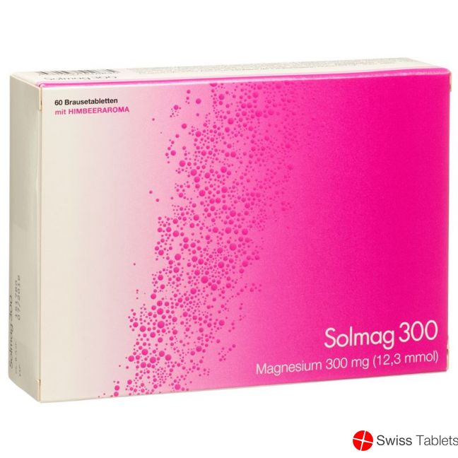 Solmag 300 Brausetabl raspberry flavor Ds 60 pcs