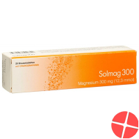 Solmag 300 Brausetabl orange flavor Ds 20 pcs