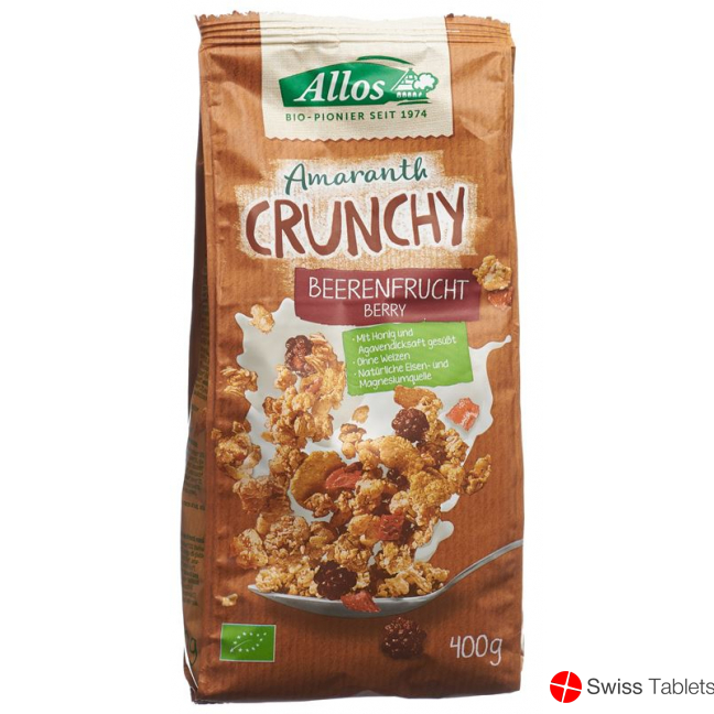 Allos Amaranth Crunchy berry fruit 400 g