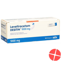 Levetiracetam 1000 mg 100 tablets mini packs