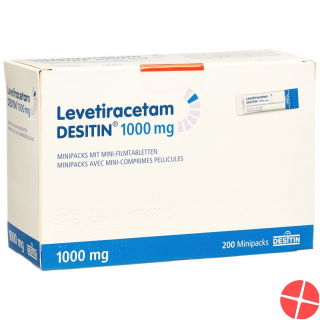 Levetiracetam 1000 mg 200 tablets