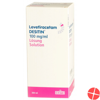 Levetiracetam DESITIN Lös 100 mg / ml Fl 300 ml