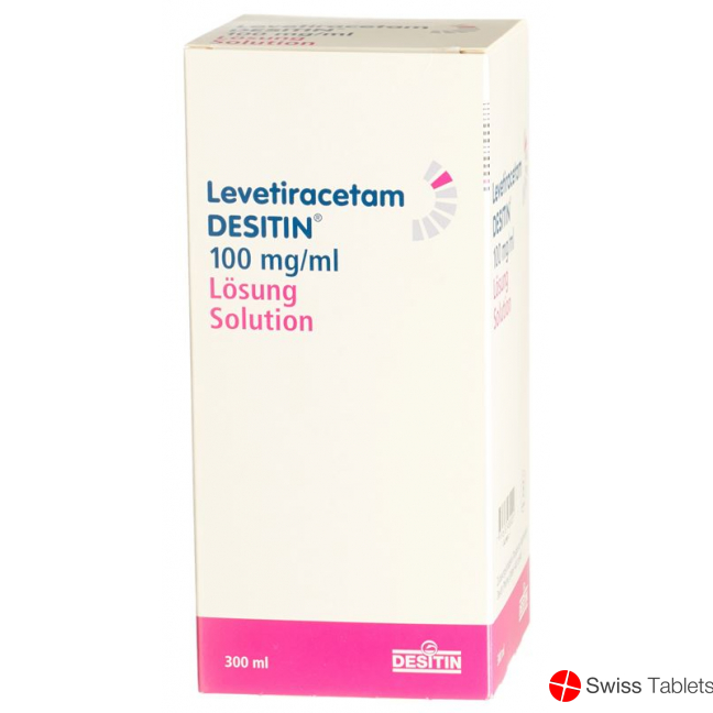 Levetiracetam DESITIN Lös 100 mg / ml Fl 300 ml
