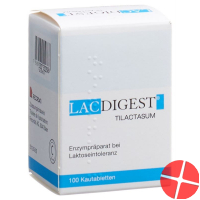 Lacdigest Kautabletten DS 100 pieces tablets