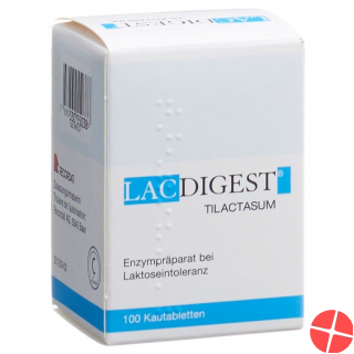 Lacdigest Kautabletten DS 100 pieces tablets