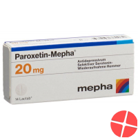 Paroxetine Mepha Lactab 20 mg 14 pcs