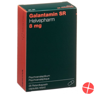 Galantamine SR Helvepharm Ret Kaps 8 mg 28 pcs
