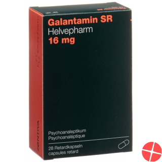 Galantamine SR Helvepharm Ret Kaps 16 mg 28 pcs