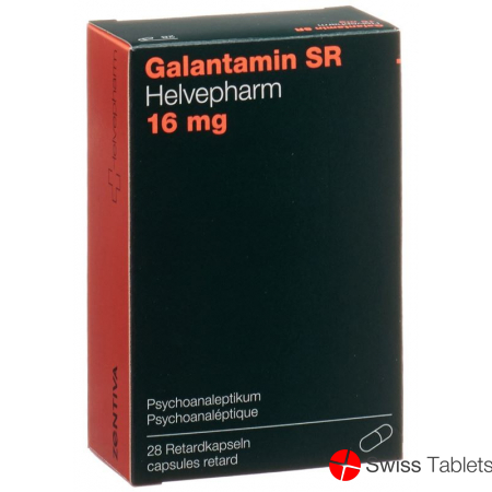 Galantamine SR Helvepharm Ret Kaps 16 mg 28 pcs
