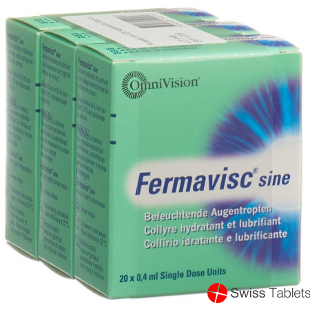 Fermavisc sine Gd Opht 60 Monodos 0.4 ml