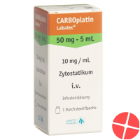 Carboplatin Labatec 50 mg / 5ml Durchstf 5 ml Carboplatin Labatec 50 mg / 5ml Durchstf 5 ml
