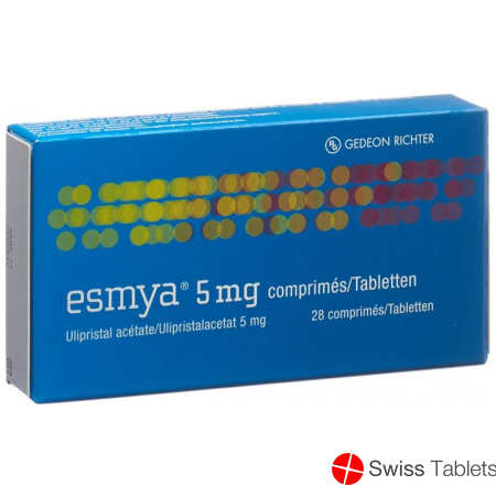 Esmya tbl 5 mg 28 pcs