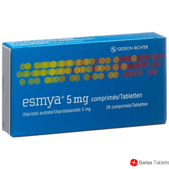 Esmya tbl 5 mg 28 pcs