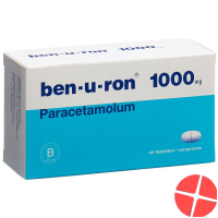 Ben-u-ron tablets 1000 mg 40 pcs