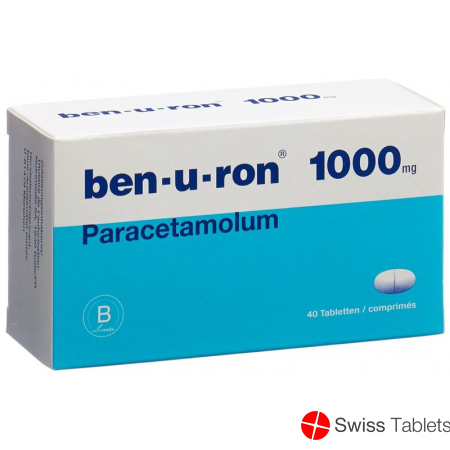 Ben-u-ron tablets 1000 mg 40 pcs