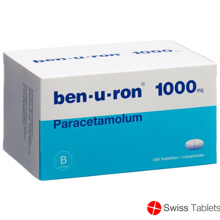 Ben-u-ron tablets 1000 mg 100 pcs