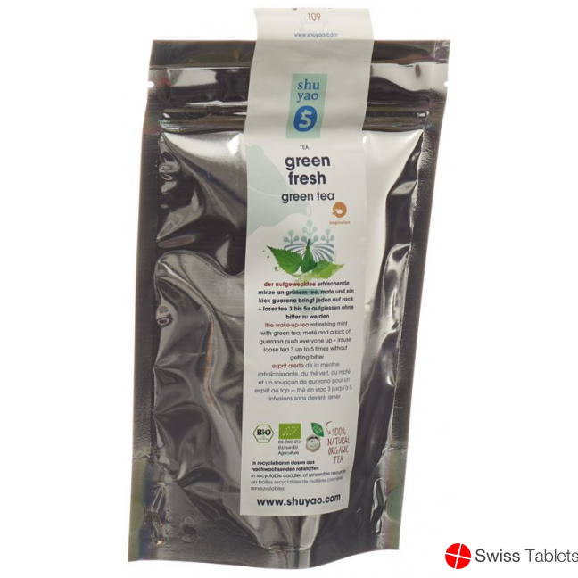 Shuyao tea culture 109. Green Fresh * Btl 50 g