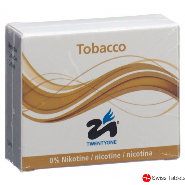 Twentyone cartridges Tobacco 5 pcs