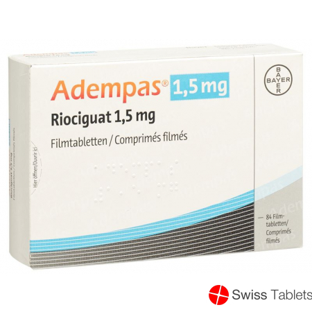 Adempas Filmtabl 1.5 mg 84 pcs