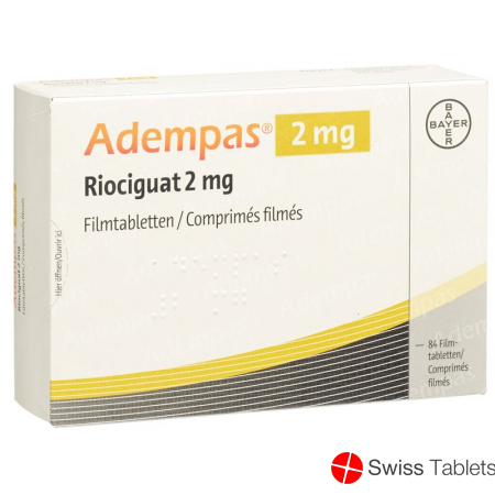 Adempas Filmtabl 2 mg 84 pcs