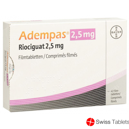 Adempas Filmtabl 2.5 mg 42 pcs