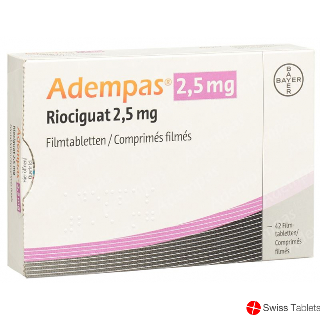 Adempas Filmtabl 2.5 mg 42 pcs