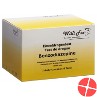 Willi Fox Drug Test Benzodiazepines individual urine 10 pcs