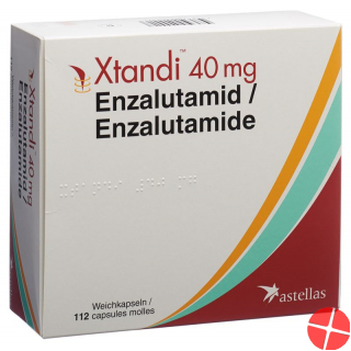 Xtandi Filmtabl 40 mg 112 pcs