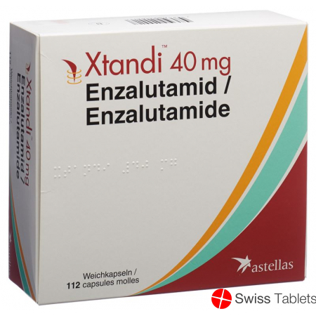 Xtandi Filmtabl 40 mg 112 pcs