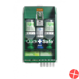 Plum QuickSafe Complete First Aid Station with eyewash