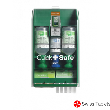 Plum QuickSafe Complete First Aid Station with eyewash