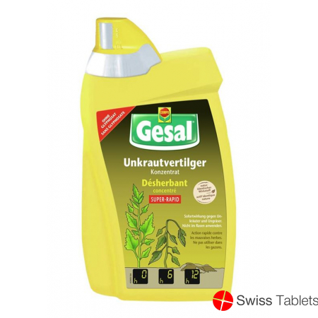 Gesal weed killer SUPER-RAPID concentrate 800 ml