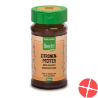 Brecht Zitronenpfeffer Bio Glas 40g Brecht Zitronenpfeffer Bio Glas 40g