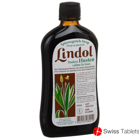Lindol Plantain syrup Fl 210 ml