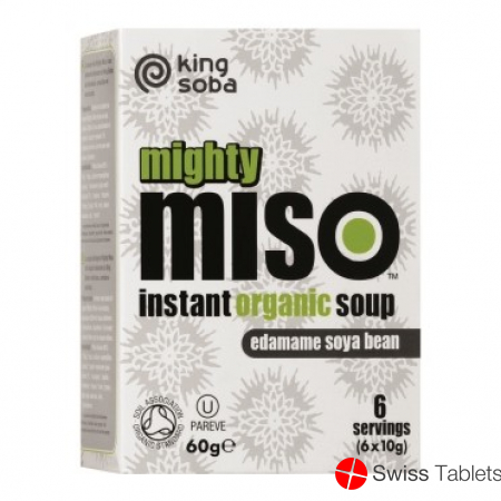 King Soba Mighty Miso Suppe Instant Edam Bio 6x 10g buy online