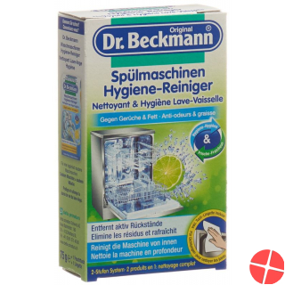Dr Beckmann dishwashers hygiene cleaner 75 g